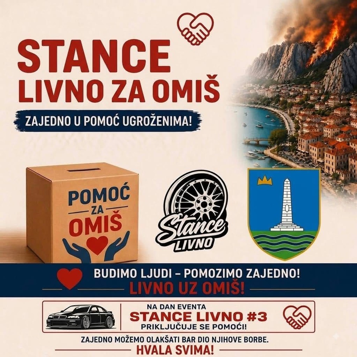 Stance Livno uz Omiš: Vikend drifta, style automobila i velikog srca