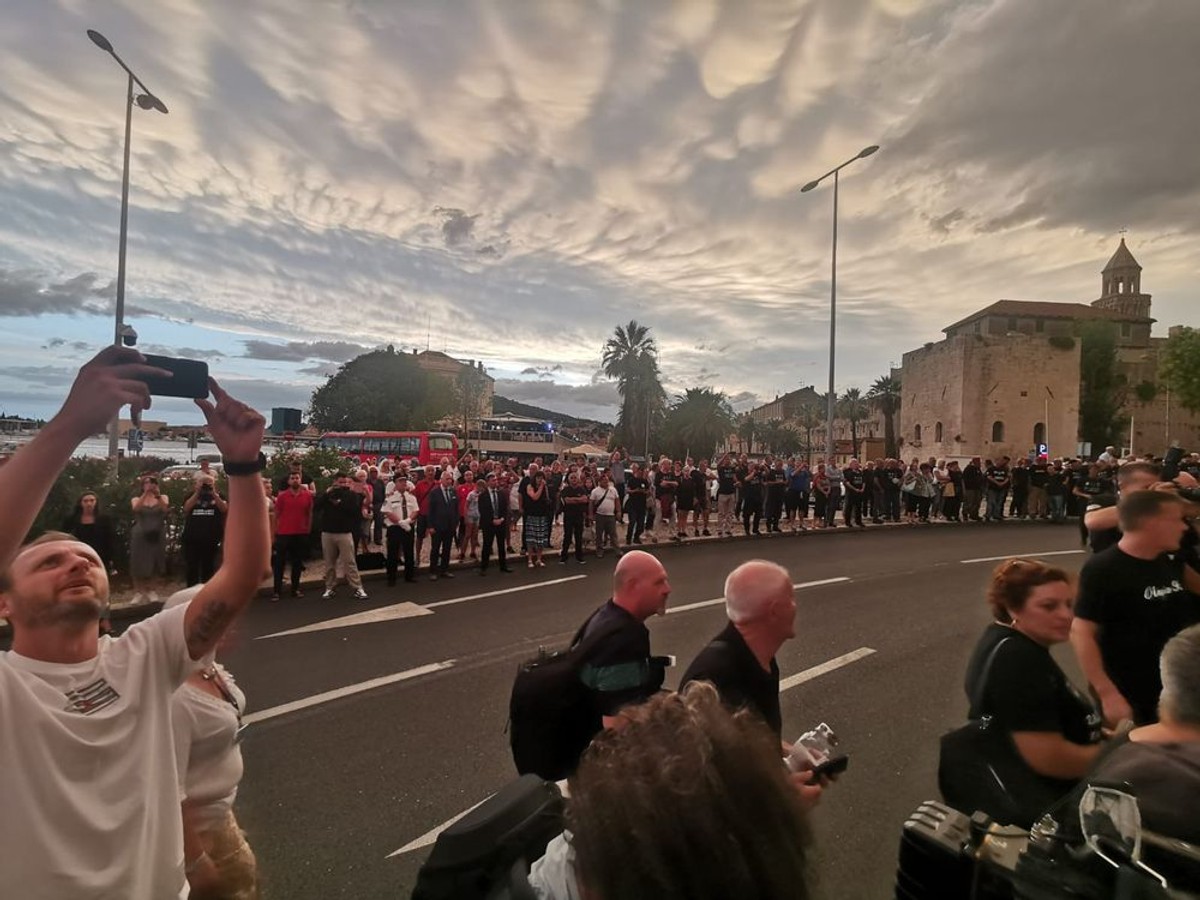 Split obilježava 25. obljetnicu Oluje I Foto: Veljko Martinović