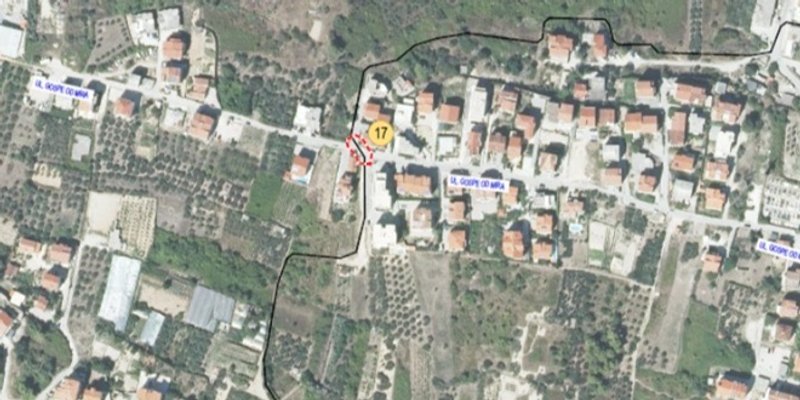 STOBREČ Nova prometna regulacija na Putu Gospe od Mira