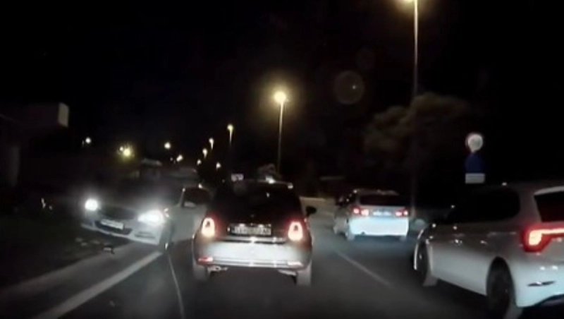OPASNA VOŽNJA PREMA SOLINU Stranac završio u kontra smjeru, sve je snimljeno