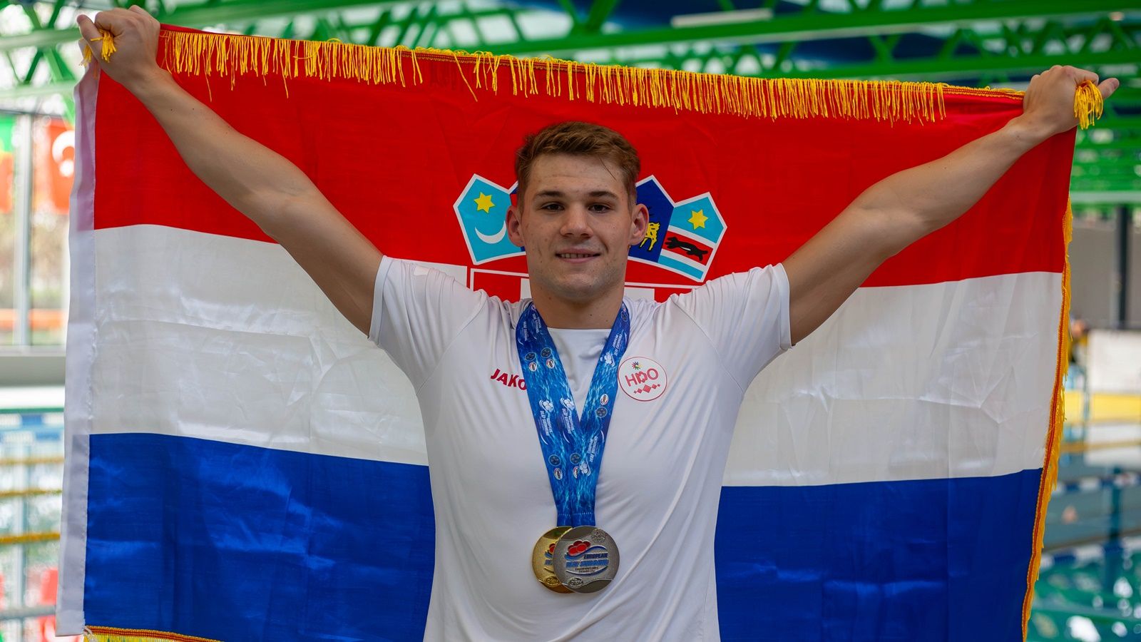 Nikola Zdrilić europski prvak, Hrvatska sa šest medalja na Europskom prvenstvu u plivanju za gluhe