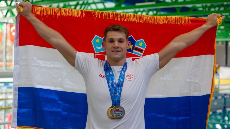 Nikola Zdrilić europski prvak, Hrvatska sa šest medalja na Europskom prvenstvu u plivanju za gluhe