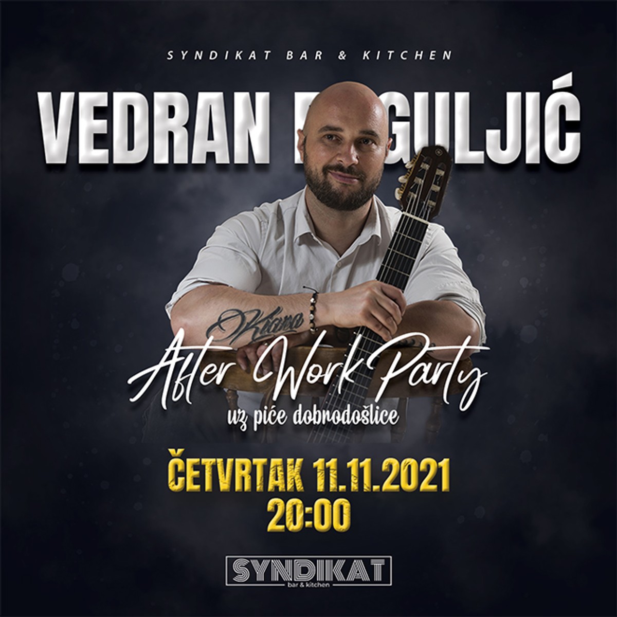 Syndikat Bar & Kitchen vas poziva na glazbu uživo svakog četvrtka i subote