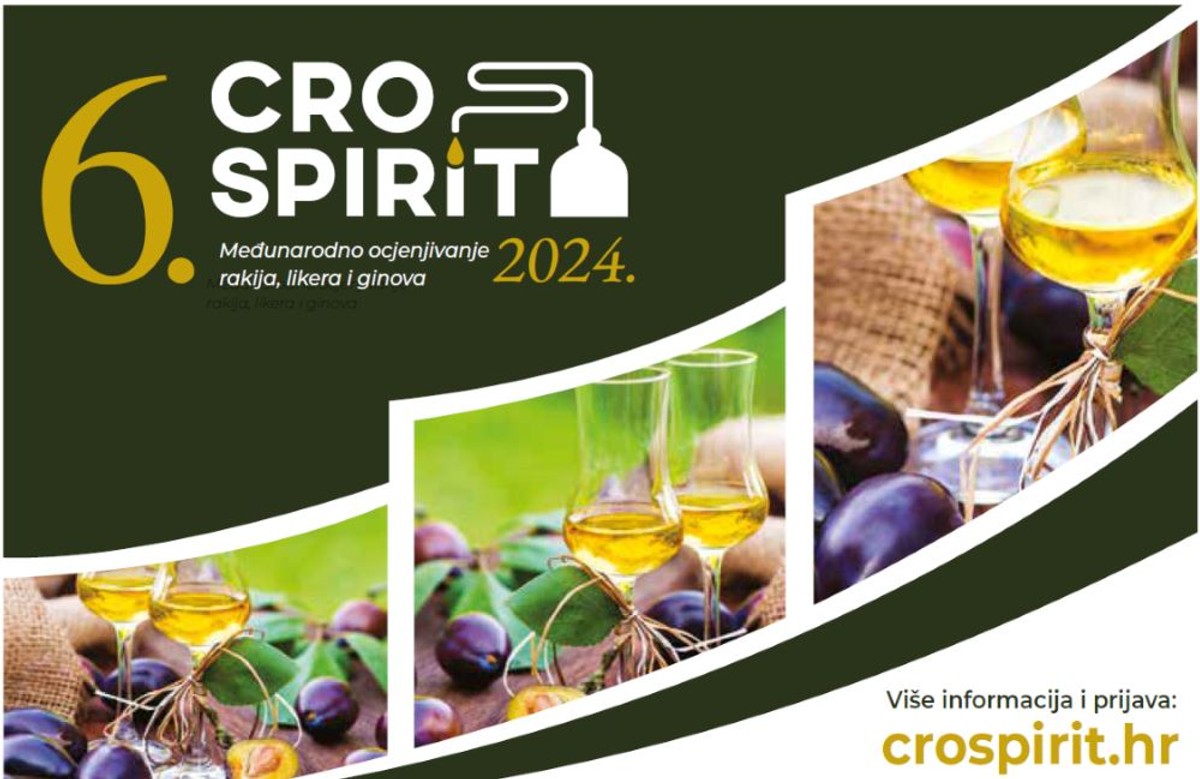 USKORO 6. CROSPIRIT 'Prijavite svoje rakije, likere, ginove'