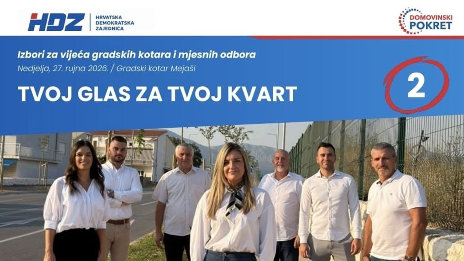 VIDEO: HDZ i Domovinski pokret – zajedno za Mejaše