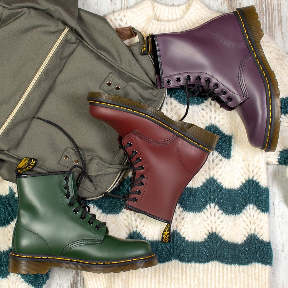 JOKER FASHION PORTFOLIO Martensice - čizme za modu sa stavom