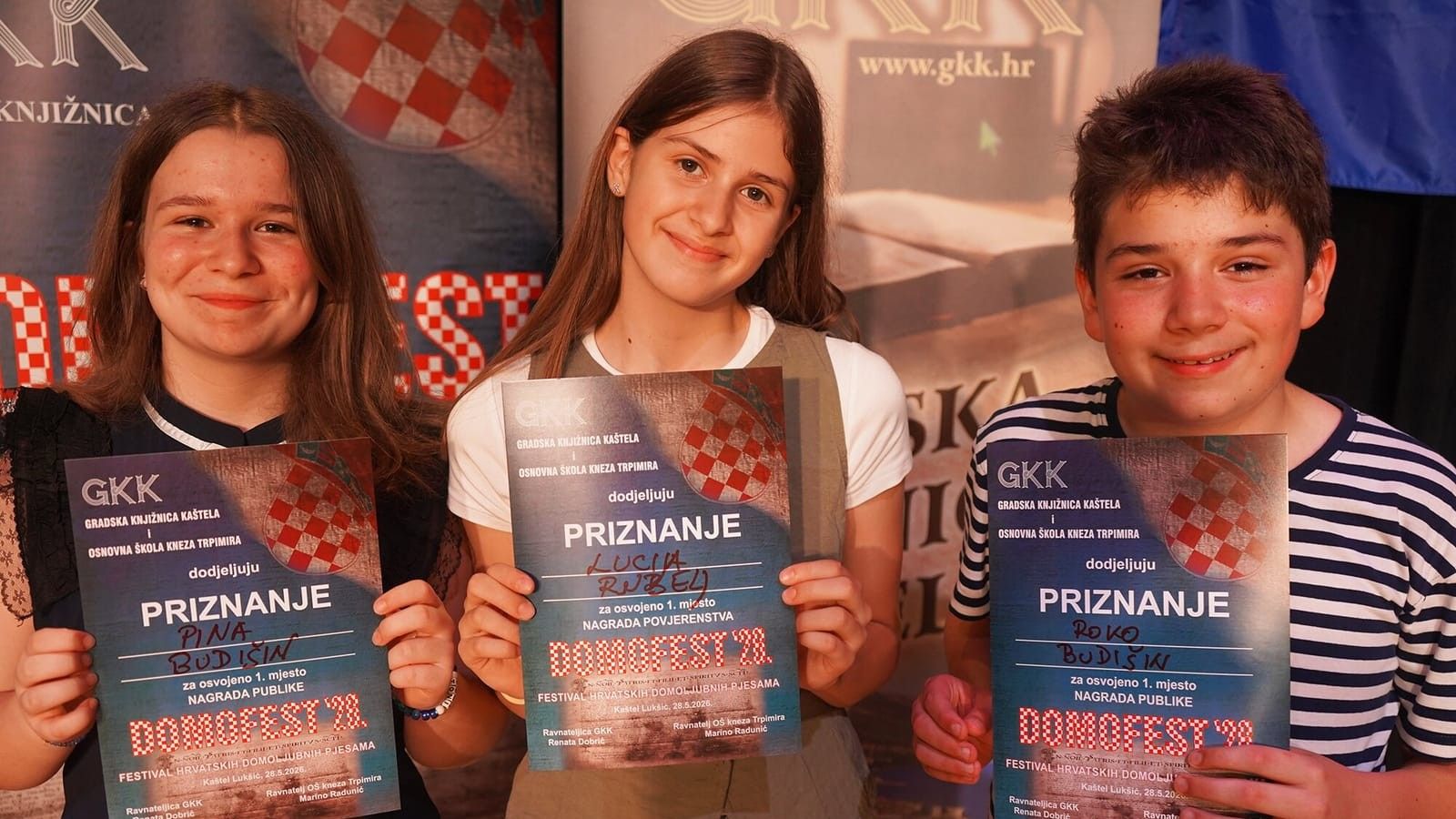 Ovo su pobjednici festivala domoljubnih pjesama u Kaštelima