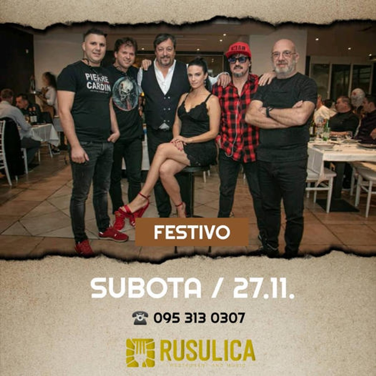 RUSULICA Provjerite vikend program u splitskom restoranu