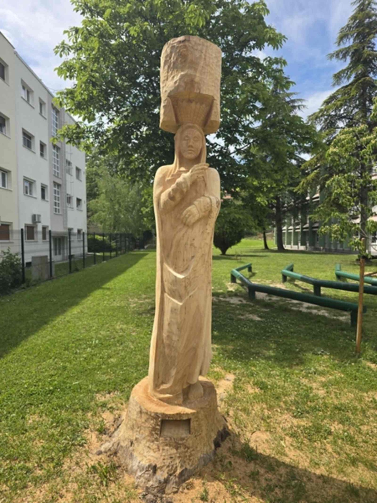 FOTO Pogledajte što je nastalo od 50 godina starih stabala u sinjskoj školi