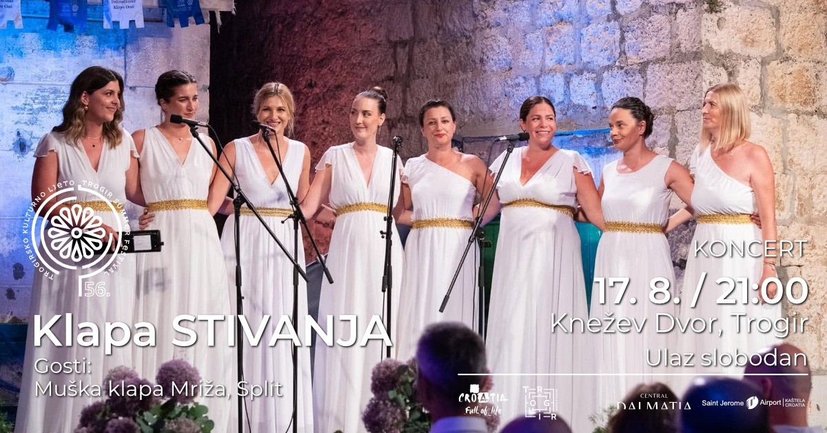 FOTOGALERIJA Magazin ispunio Trogir: Glazbena večer za pamćenje