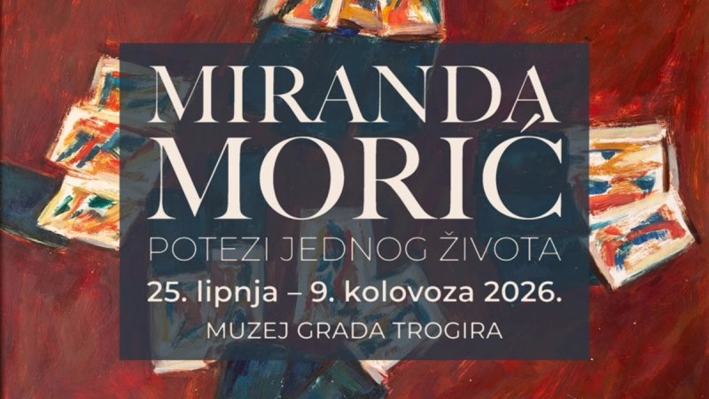 Grad majstora predstavlja majstoricu hrvatskog slikarstva: izložba Mirande Morić u Trogiru