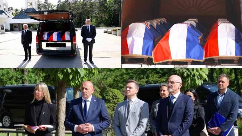Hrvatska preuzela od Slovenije posmrtne ostatke 500 hrvatskih žrtava iz Drugog svjetskog rata i poslijeratnog razdoblja