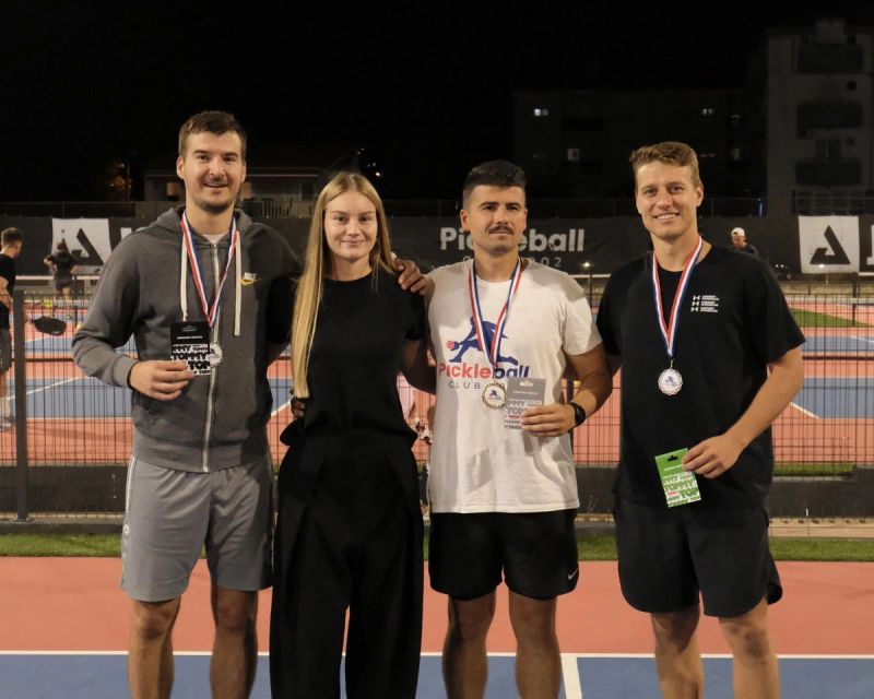 Stobreč u znaku pickleballa: Poznati pobjednici ljetnog Mastersa
