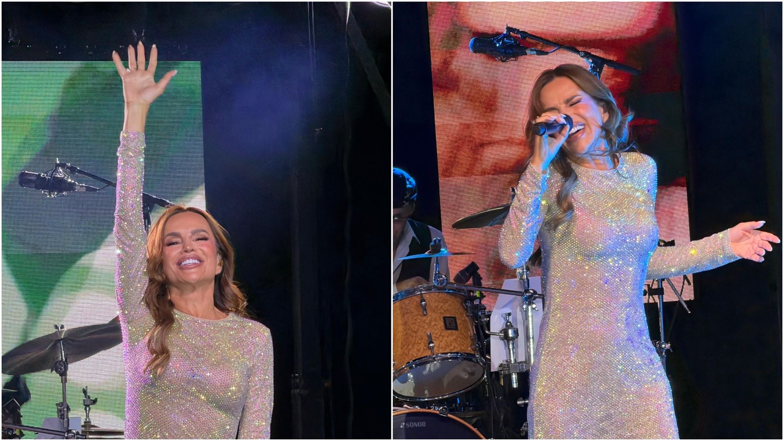 VIDEO Severina spektakularno otvorila koncert u Primoštenu