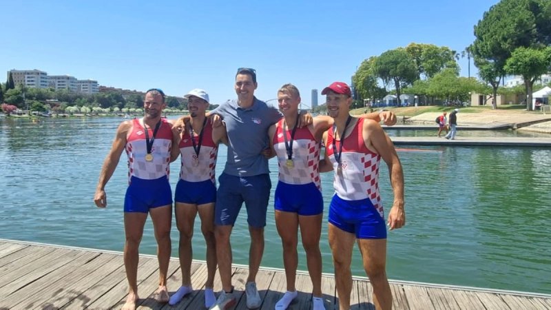 Hrvatski četverac treći na regati Svjetskog kupa u Sevilli