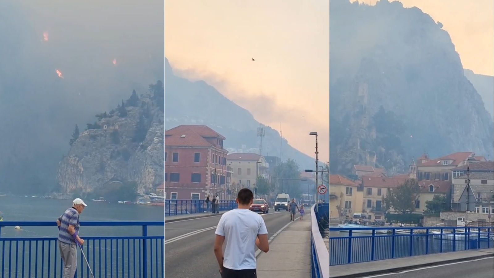 VIDEO Evo kakvo je jutros stanje u Omišu
