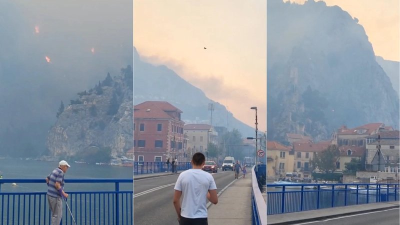 VIDEO Evo kakvo je jutros stanje u Omišu