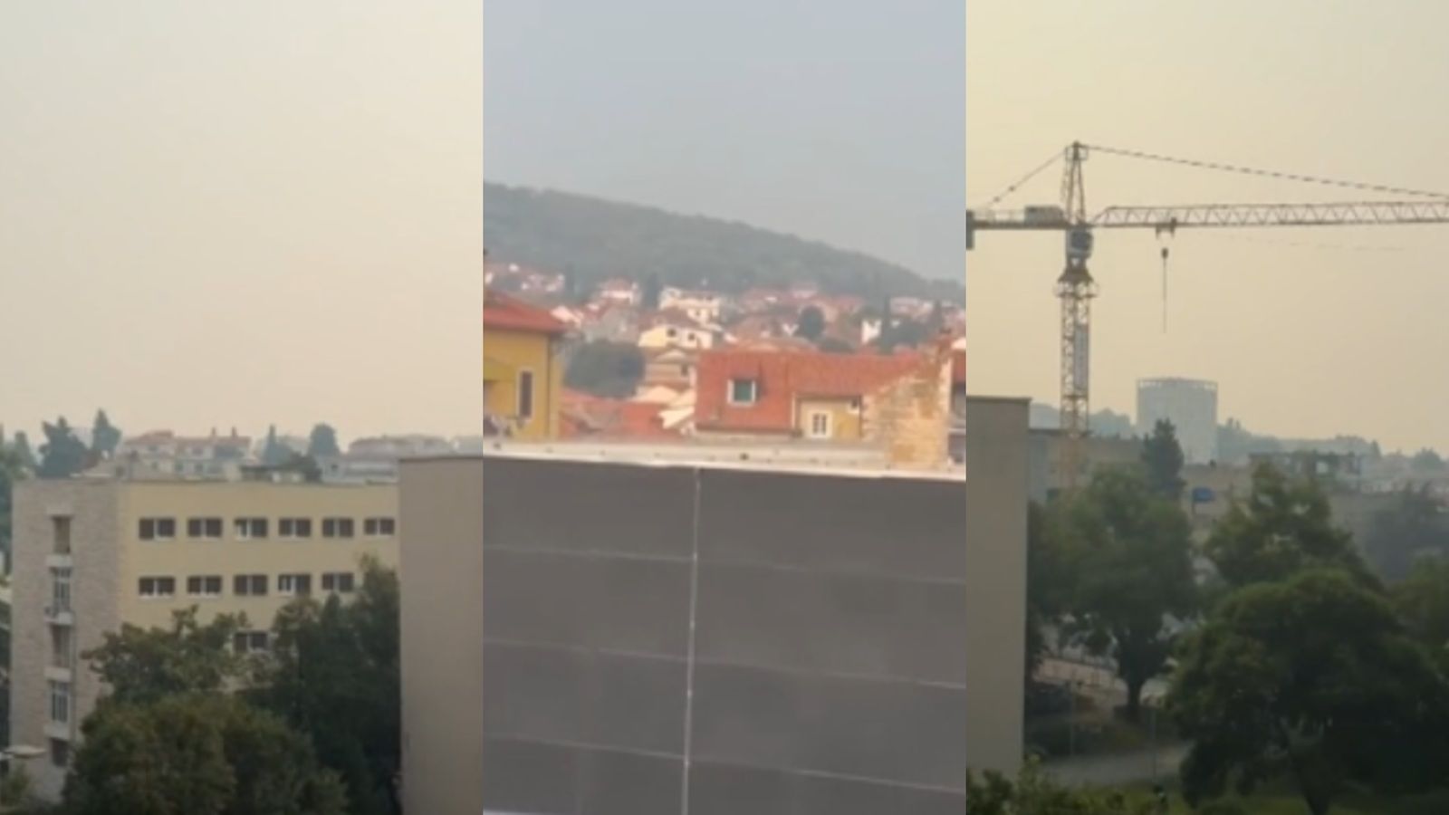 VIDEO Što dan više odmiče Split se puni dimom