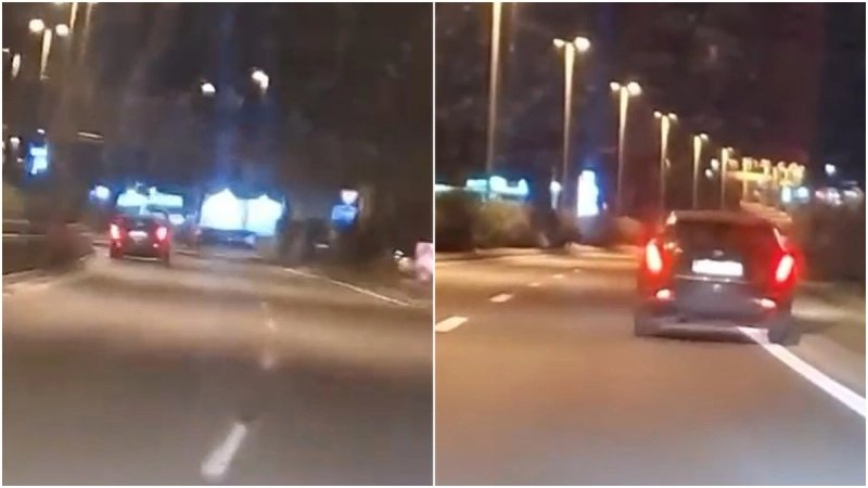 OPASNOST NA CESTI Pogledajte snimku s dalmatinske prometnice, prizor je nevjerojatan