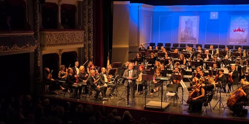 FOTO: U HNK Split upriličen koncert 'Krunjene žrtvom - Operni likovi junaštva i mučeništva hrvatske povijesti'