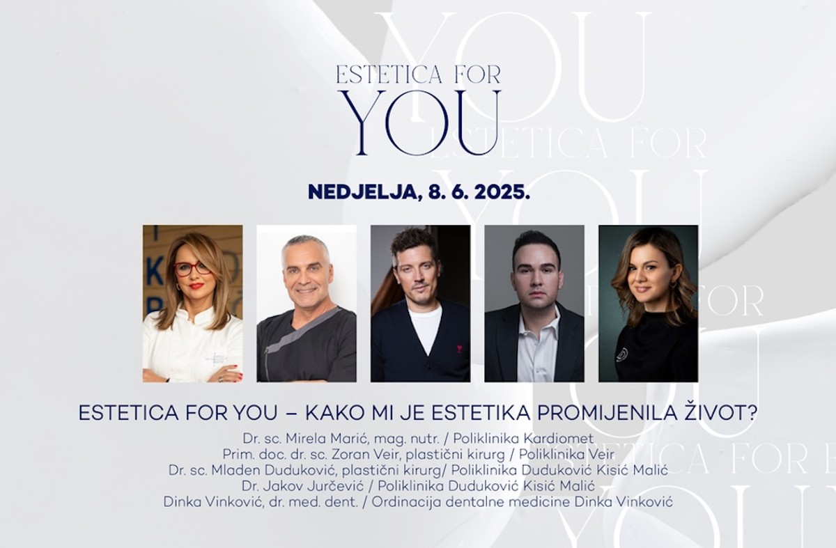 PRVI PUT U HRVATSKOJ Doznajte uživo sve o estetskim zahvatima i tretmanima - na jednom mjestu i od vrhunskih liječnika