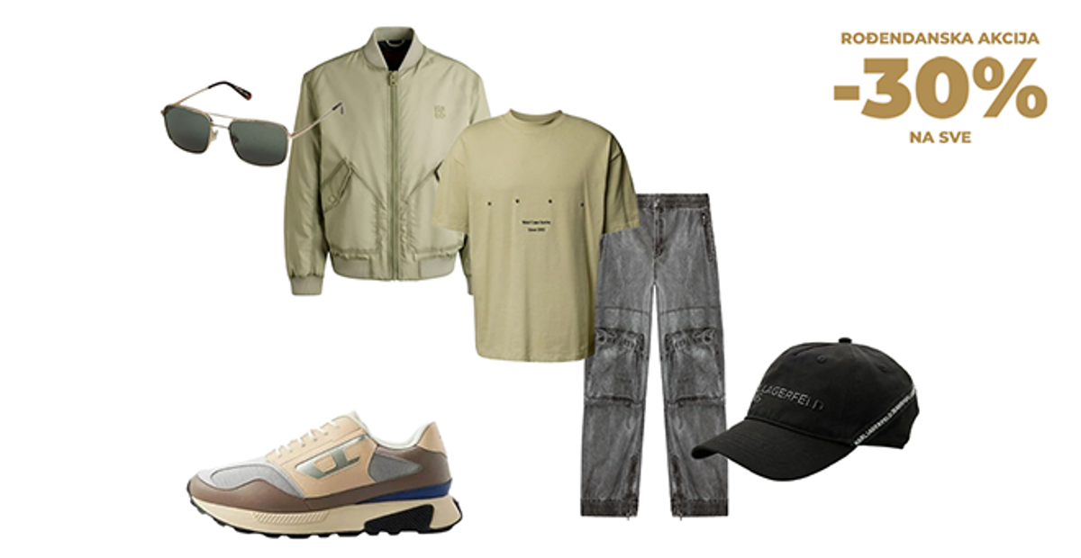 Samo danas: 30% popusta na sve omiljene brendove - modna eksplozija u Fashion&Friends i Fashion Company trgovinama!