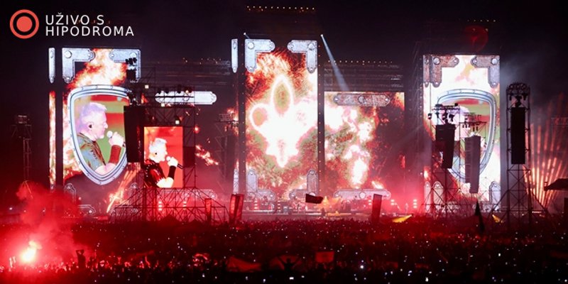 ZAVRŠIO KONCERT NA HIPODROMU Thompson: 'Ovo će se pamtiti!'