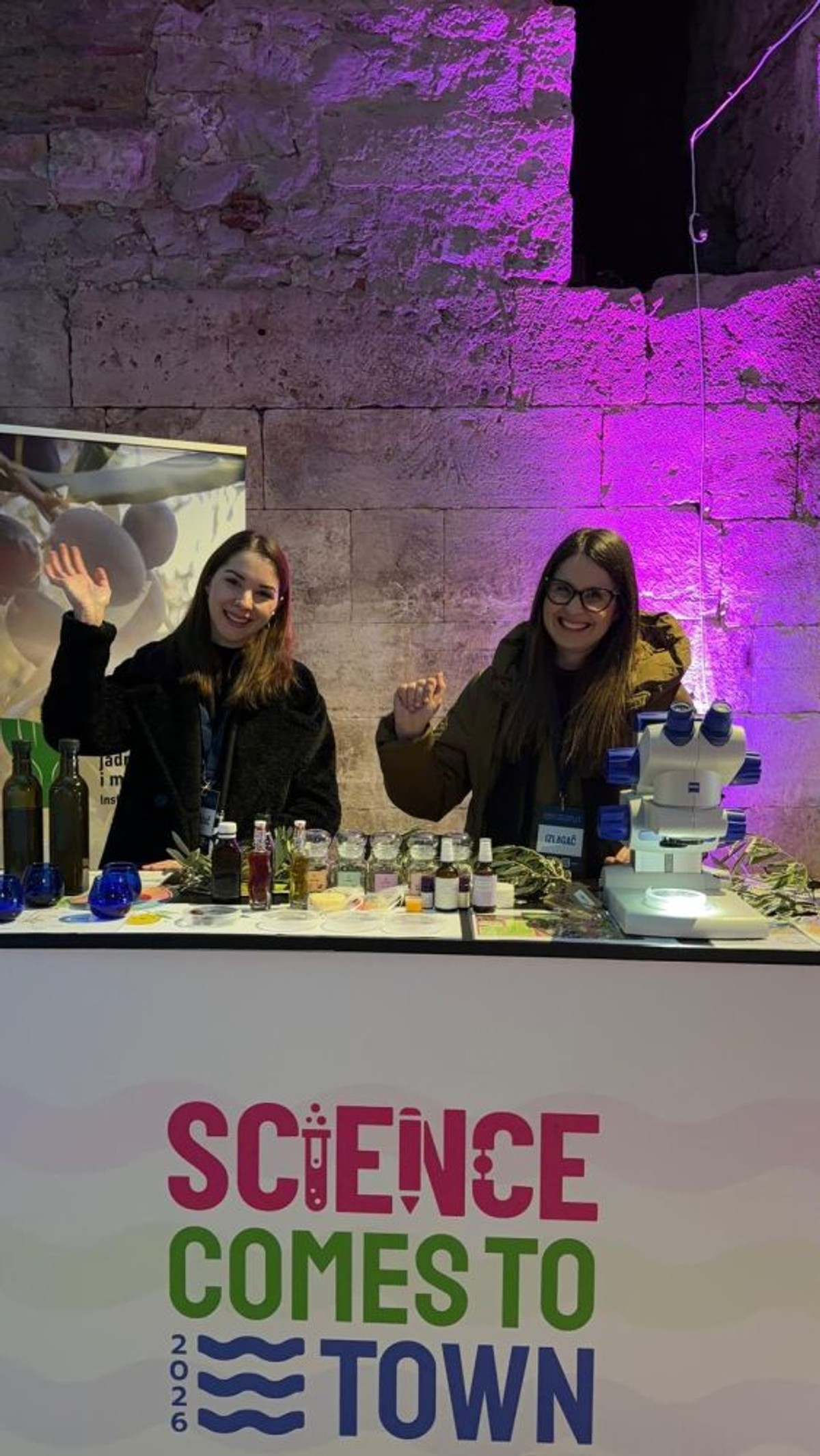 Science comes to town