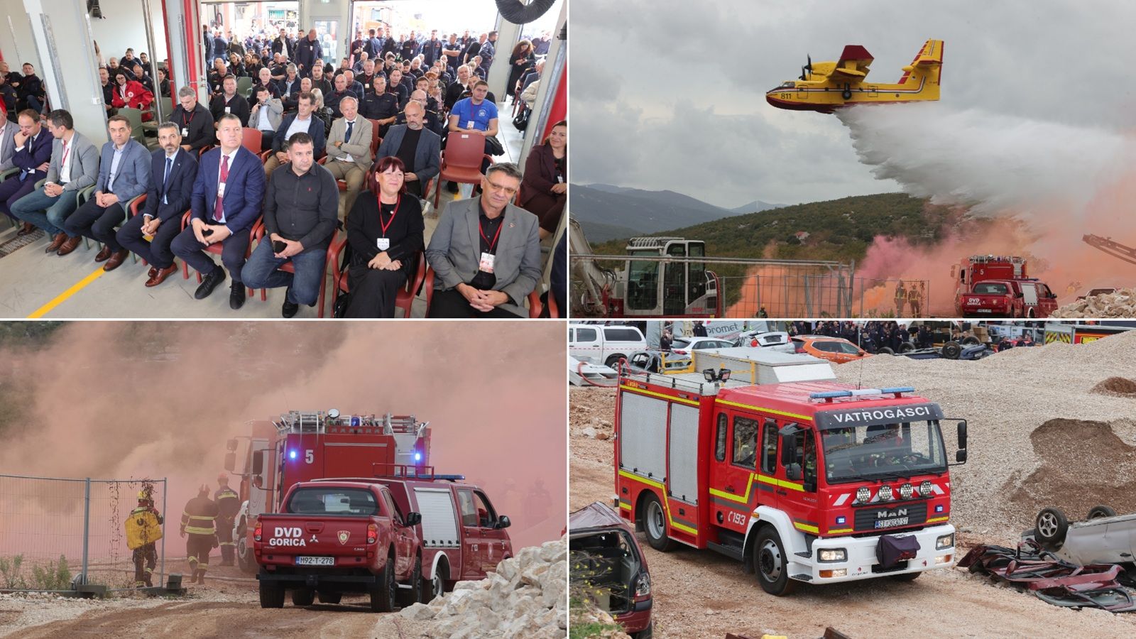 FOTO: PORUKE IZ VUČEVICE 'Učinkovita zaštita od požara ne počinje tek izlaskom vatrogasaca na intervenciju'