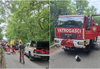 UŽAS KRAJ PLITVIČKIH JEZERA Auto s petero ljudi sletjelo s ceste i ostalo visjeti iznad provalije