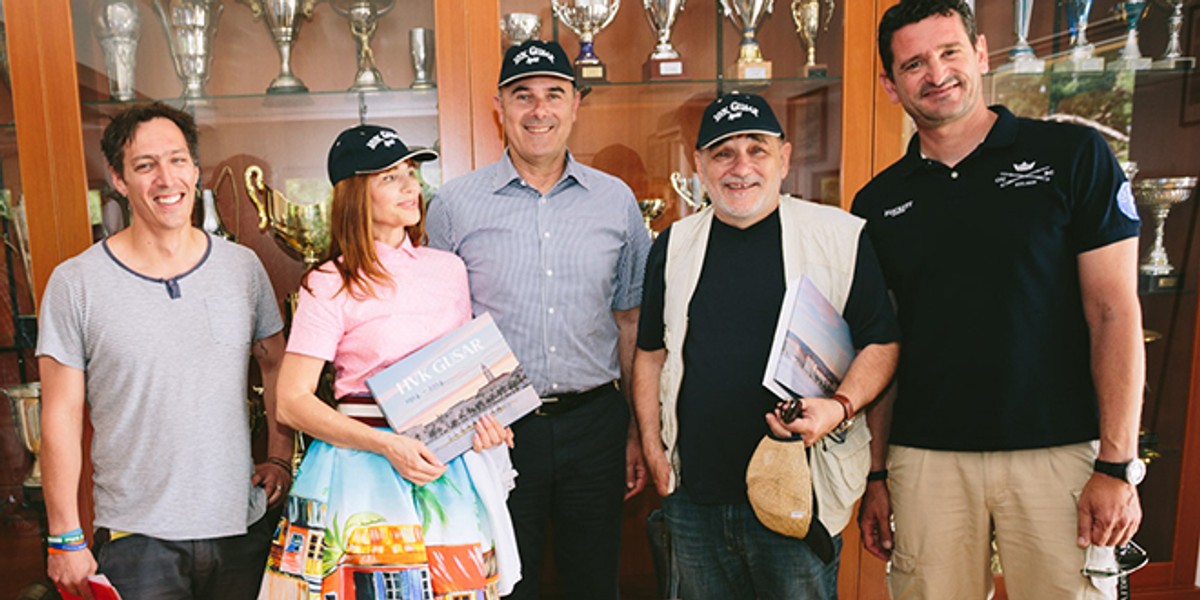 Đorđe Balašević posjetio gusaraše: 'Oliveru sam zaprosio u veslačkom klubu'