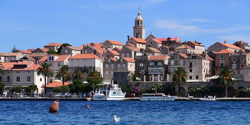 Zabranjeno kupanje na plaži Ispod zidina u Korčuli