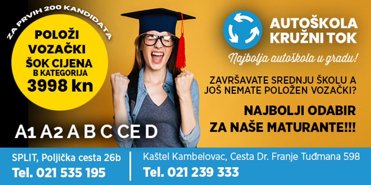 FOTOGALERIJA: Maturalna večer Prirodoslovne škole 