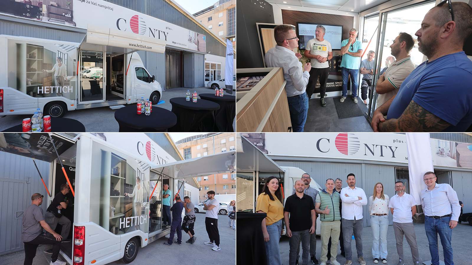 FOTOGALERIJA Hettich On Tour oduševio posjetitelje Conty Plus poslovnice
