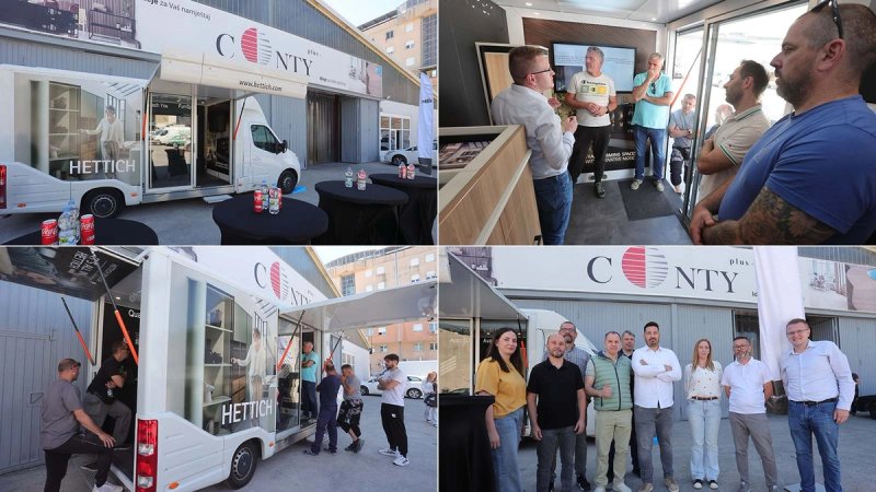 FOTOGALERIJA Hettich On Tour oduševio posjetitelje Conty Plus poslovnice