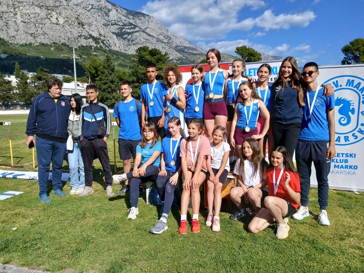 ŽETVA MEDALJA Fantastični rezultati AK Alojzije Stepinac u Makarskoj i Zare Silić u Splitu