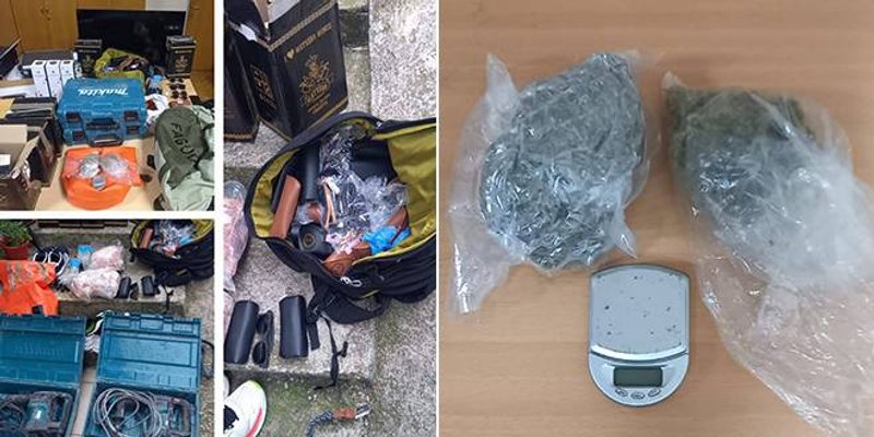 Policija pronašla dvojicu koji su provaljivali i krali po centru Splita, u skladištu im našli bogat plijen 