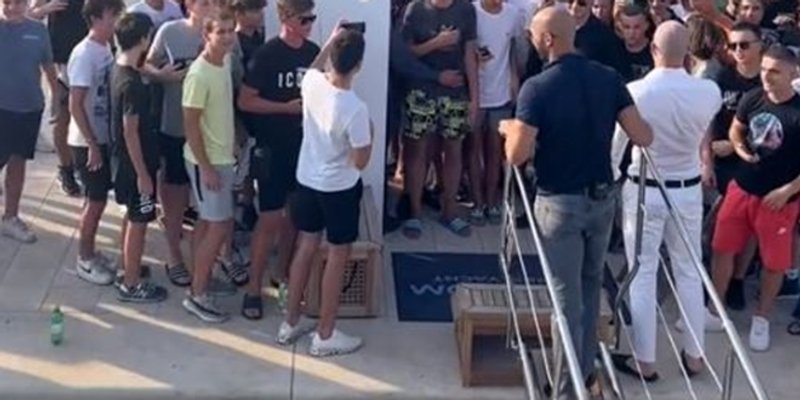 VIDEO Andrew Tate ljetuje u Splitu
