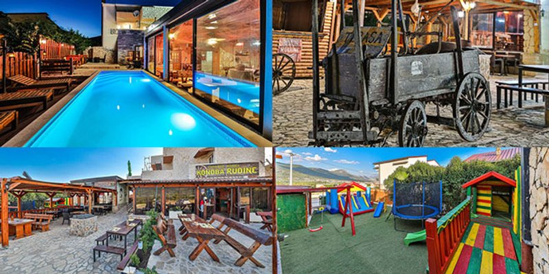 SPECIJALITETI U RUDINAMA Posjetite novouređenu konobu svakog dana od 14 sati, a nedjeljom već od podne