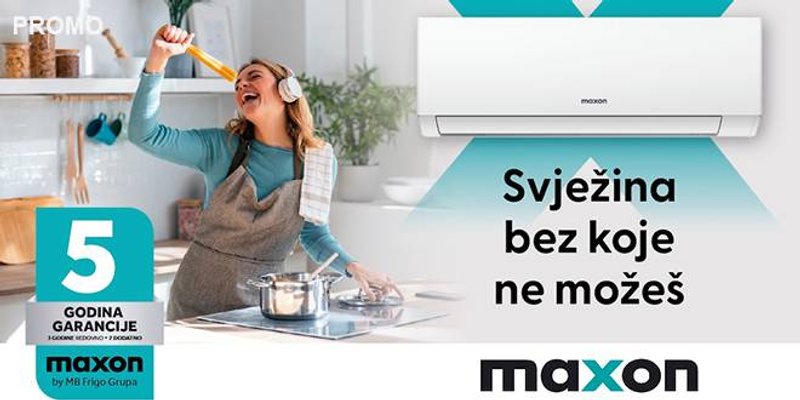 Maxon Premium Bloom: Inteligentna klima koja grije, hladi i štedi energiju