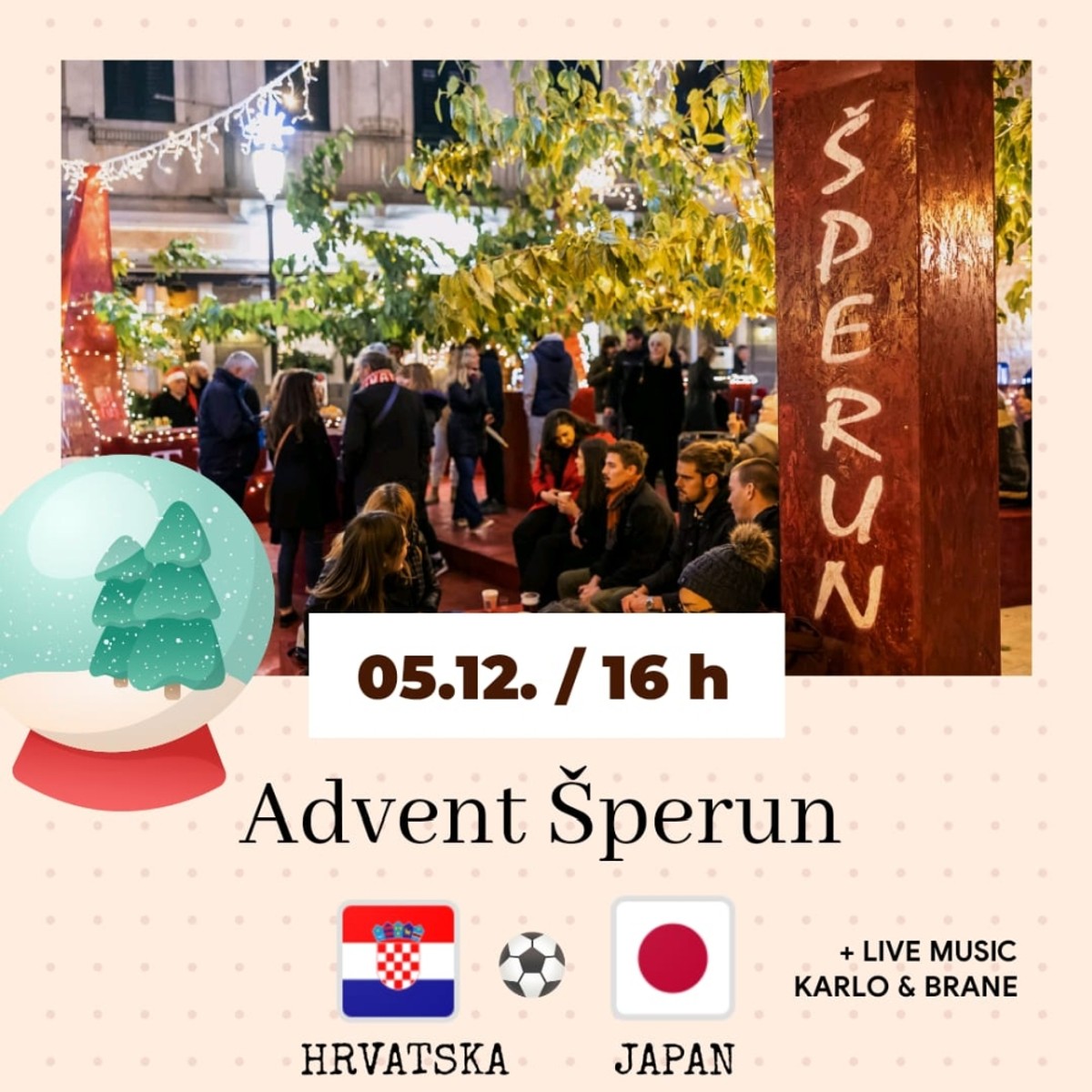 SPORT I GLAZBA 'Bodrite Hrvatsku na Šperunu!'