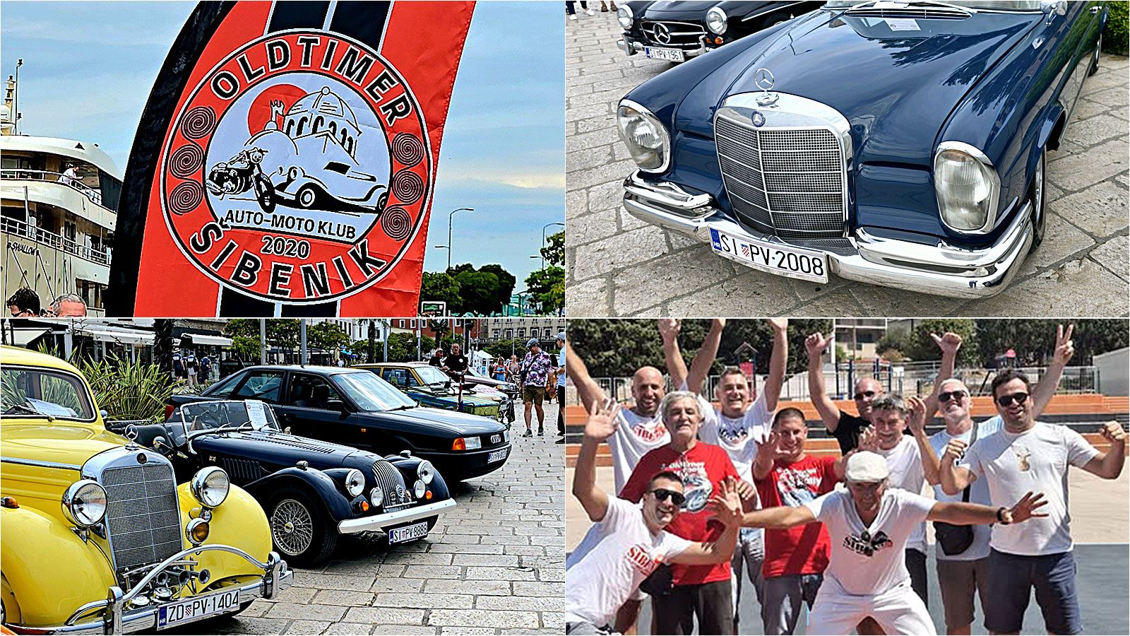 Od Fiće i Yuga do Porschea i Forda Thunderbirda: oldtimeri osvojili Šibenik