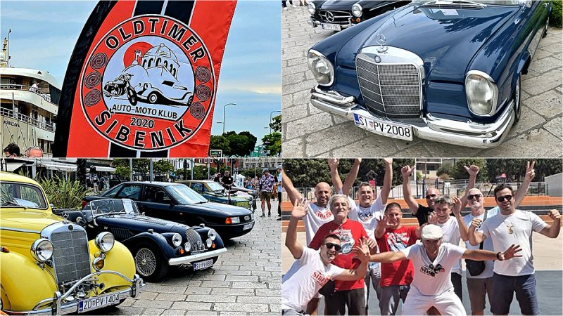 Od Fiće i Yuga do Porschea i Forda Thunderbirda: oldtimeri osvojili Šibenik