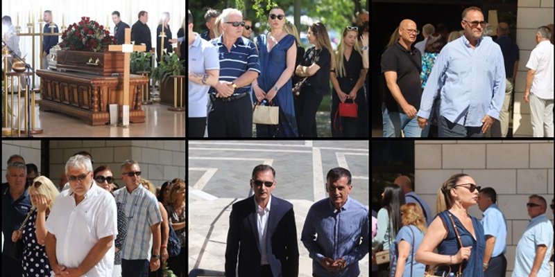FOTOGALERIJA Ispraćen prerano preminuli splitski odvjetnik Nediljko Ivančević