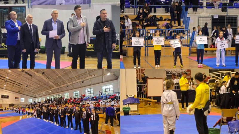 IMOTSKI Otvoren 18. memorijalni taekwondo turnir 'Josip Jović'