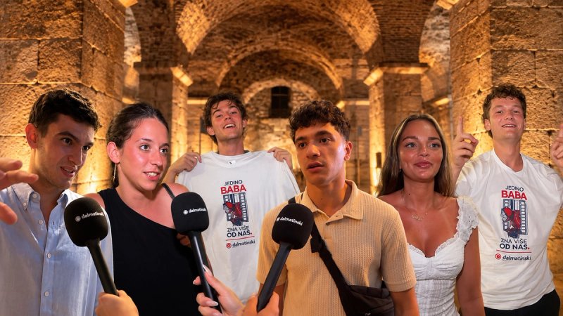 VIDEO Pitali smo turiste koliko je Split star. 'Najmanje 50 godina!', rekao je jedan Amerikanac