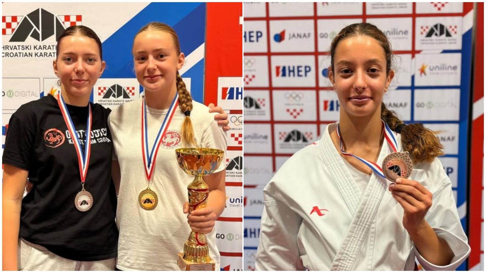Tri medalje za klub iz Dalmacije na Kupu Hrvatske!