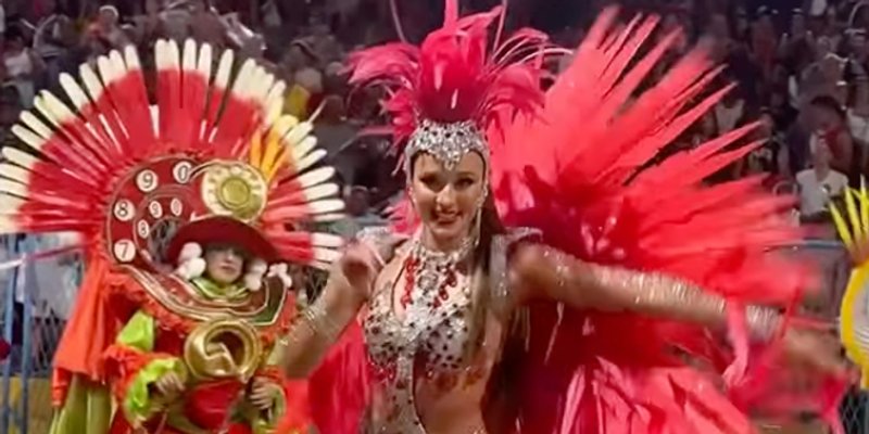 VIDEO Plesačica koja godinama živi u Splitu predvodila karneval u Rio de Janeiru