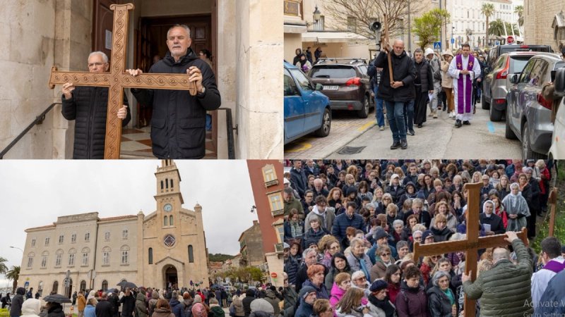 križni put grada splita