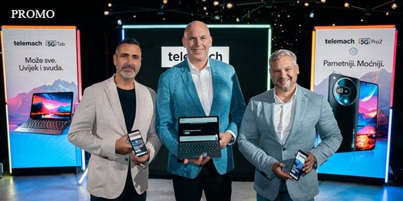Telemach predstavio svoj prvi 5G tablet i još pametniji 5G telefon s naprednim AI značajkama